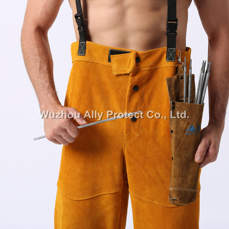 AP-9110GB Cowhide Leather Welding Rod Bag